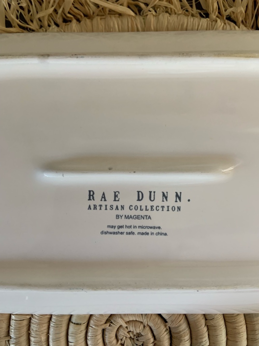 RAE DUNN BUTTER Clay LL Butter Dish - Picture 4 of 14